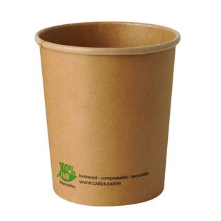 Soppskål Kartong+PLA 940ml Ø115x130mm brun Pure
passar till lock 606926