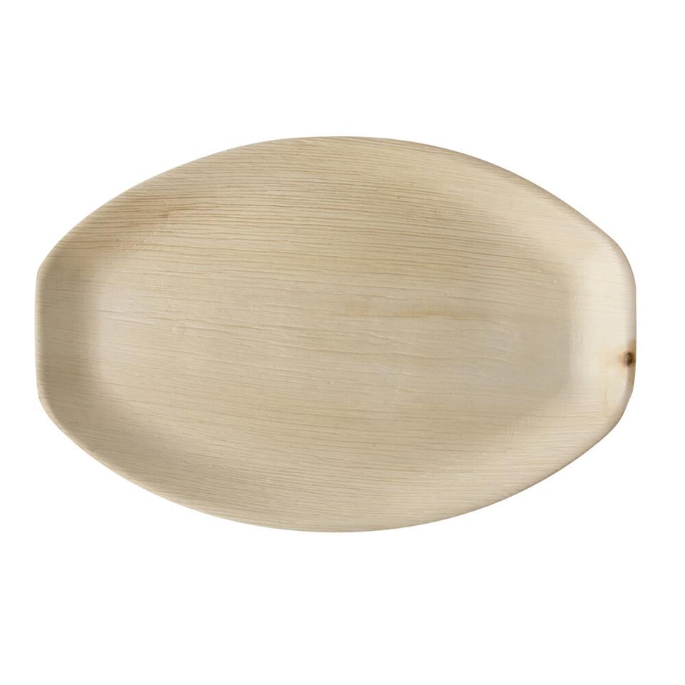 Bricka palmblad, oval