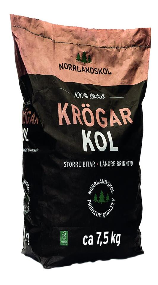 Grillkol Krögarkol 7,5kg FSC