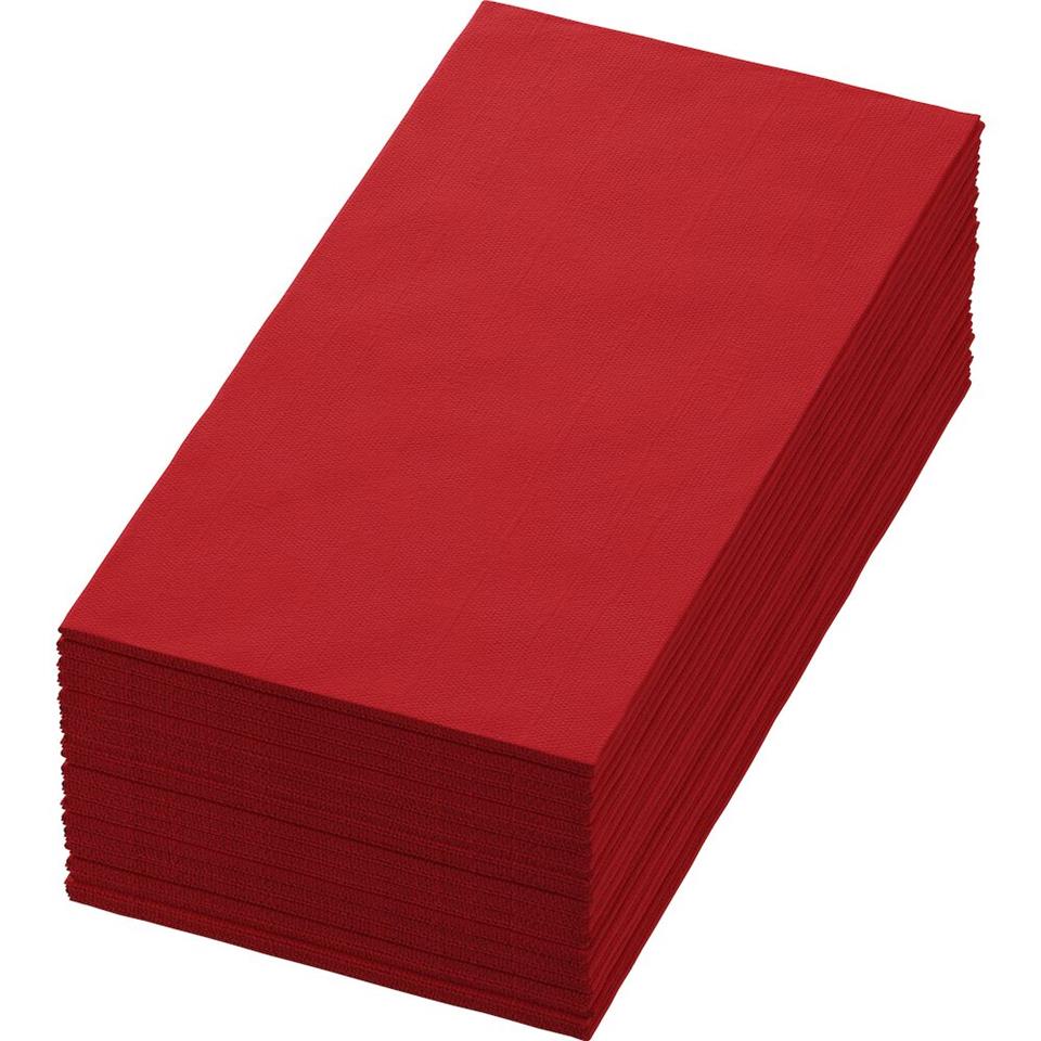 Servett Bio Dunisoft 1/8 40x40cm röd