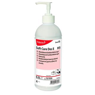 Handdesinfektion pump 500ml Soft Care Des E H5