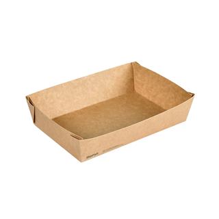 Box kartong 1-fack CRD/PLA brun Viking Box Brick