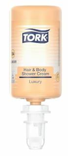 Duschcreme 3i1 1L Tork Luxury Hair & Body Cream 10