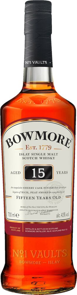 Bowmore Darkest 15 Years
