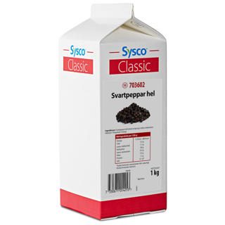 Svartpeppar Hel