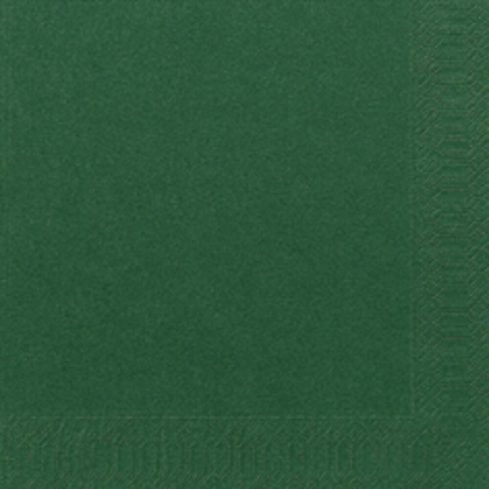 Servett 1/4-vikt 3-lag 33x33cm mörkgrön