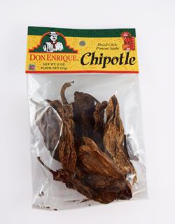 Peppar chipotle torkad