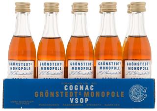 Grönstedts VSOP 40% 10x5 cl 
småflaskor