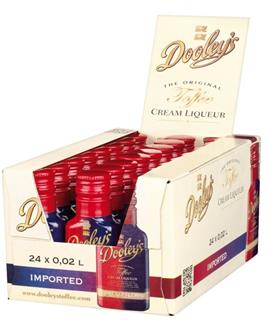 Dooley's Toffee Liqueur 24x2 cl Småflaskor