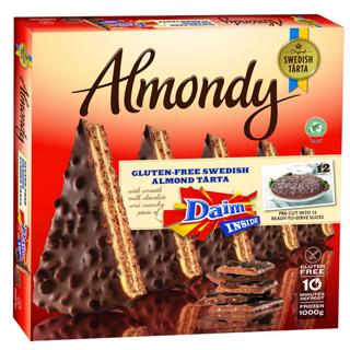 Mandeltårta Daim Glutenfri