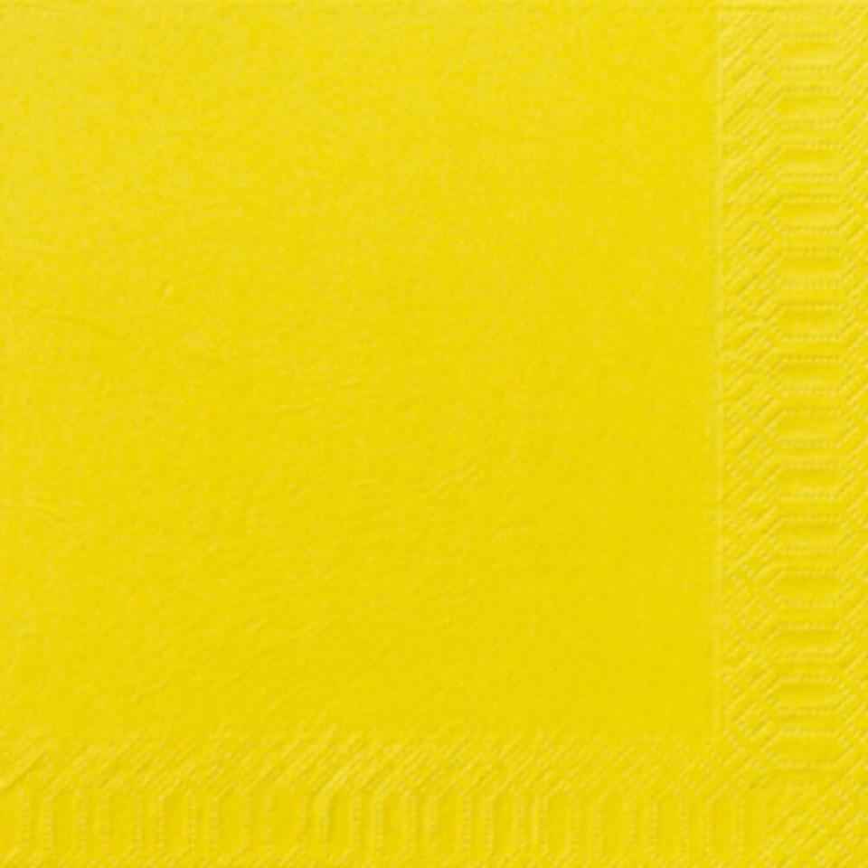 Servett gul 40x40 cm