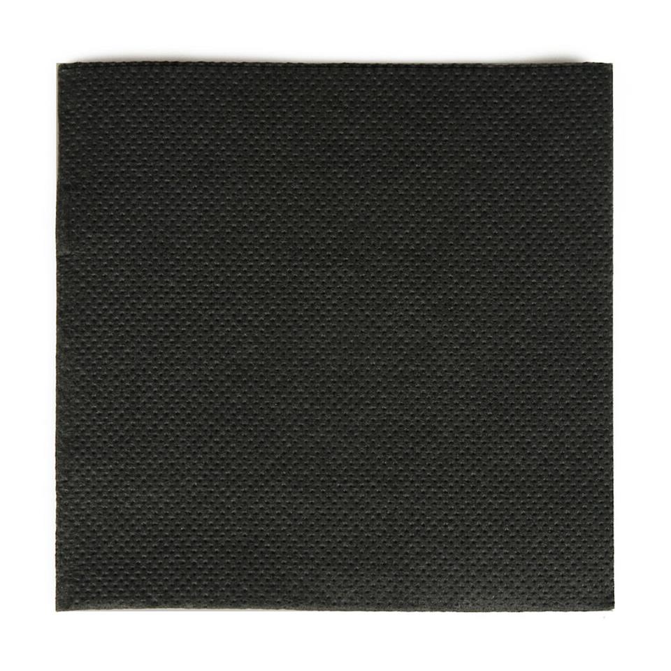 Servett svart 20x20 cm