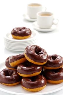 Donut chokladglaserad