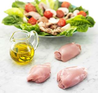 Kycklinglårfile utan skinn Färsk