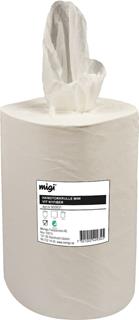 Torkrulle Mini (M1) centrummatad Premium, vit
nyfiber, 1-lag, 120 m