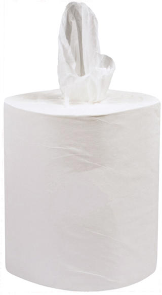 Avtorkningspapper Midi M2 1-lag Centrummatad Vit