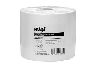 Avtorkningspapper Maxi (W1)
Returfiber 1-lag 1000 m x 29,5 cm vit