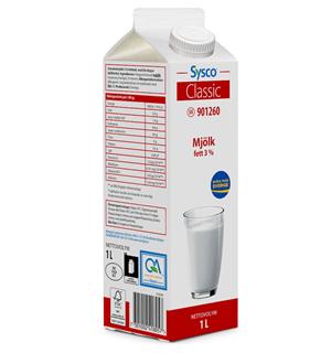 Standardmjölk 3% Lite Längre Hållbarhet