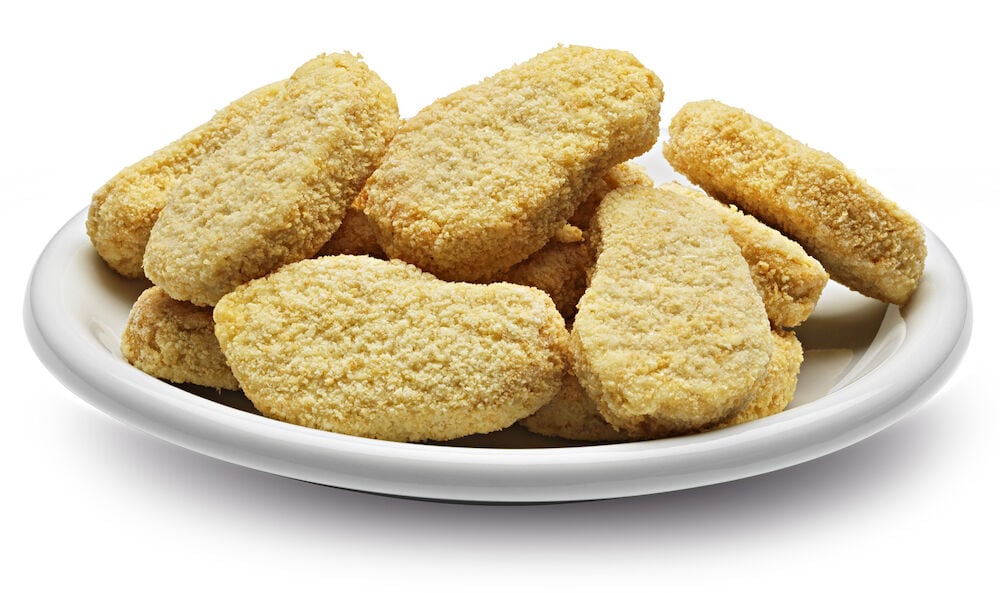 Panerade Växtbaserade Nuggets Vegan