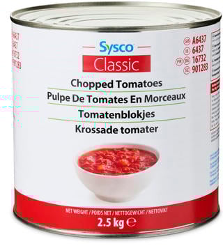 Krossade Tomater