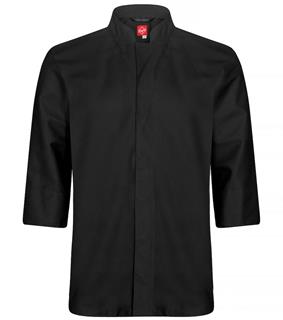 Segers Green kockskjorta unisex svart 3/4-ärm
Stretch
