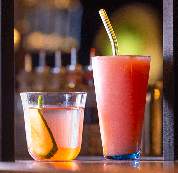 Cocktails Scotch and soda och Sgroppino 2.0.