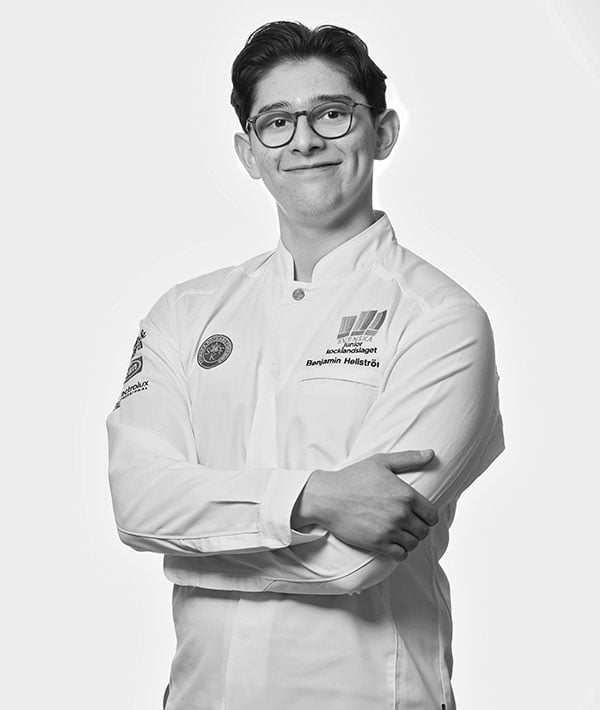 Benjamin Hellström, kock restaurang Hantverket. 
