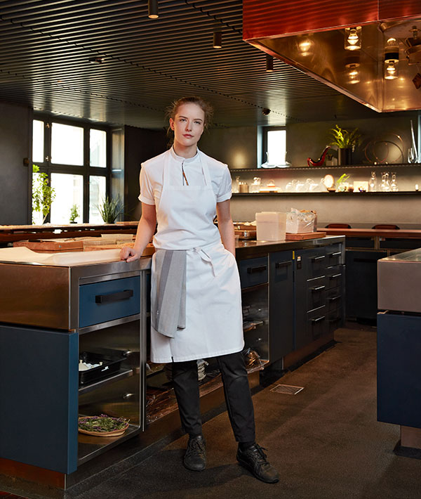 Emmah Strömberg, sous chef Frantzén. 