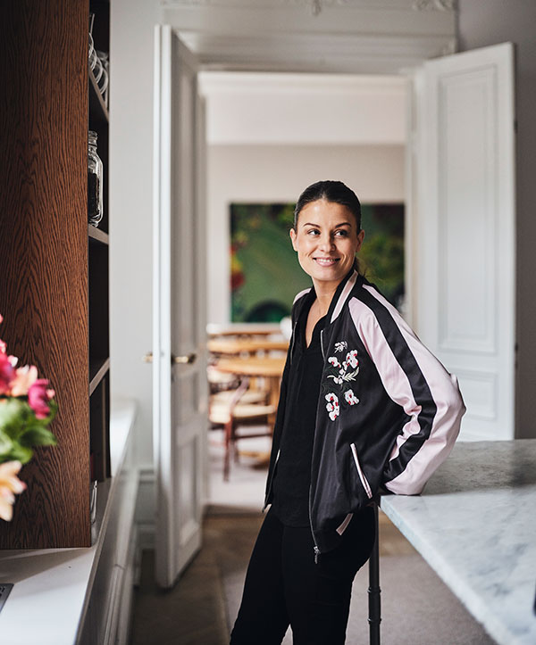Ida Bauhn, köksmästare på restaurang Nour i Stockholm.