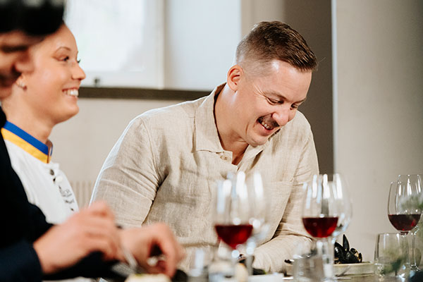 Albin Wessman, krögare som bland annat driver restaurangerna Adam & Albin och Solen i Stockholm tillsammans med Adam Dahlgren.