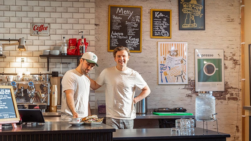 Maxade mackor hos Mackbaren