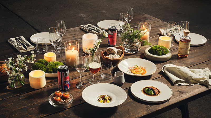 Bjud in naturen i vinterns dukning