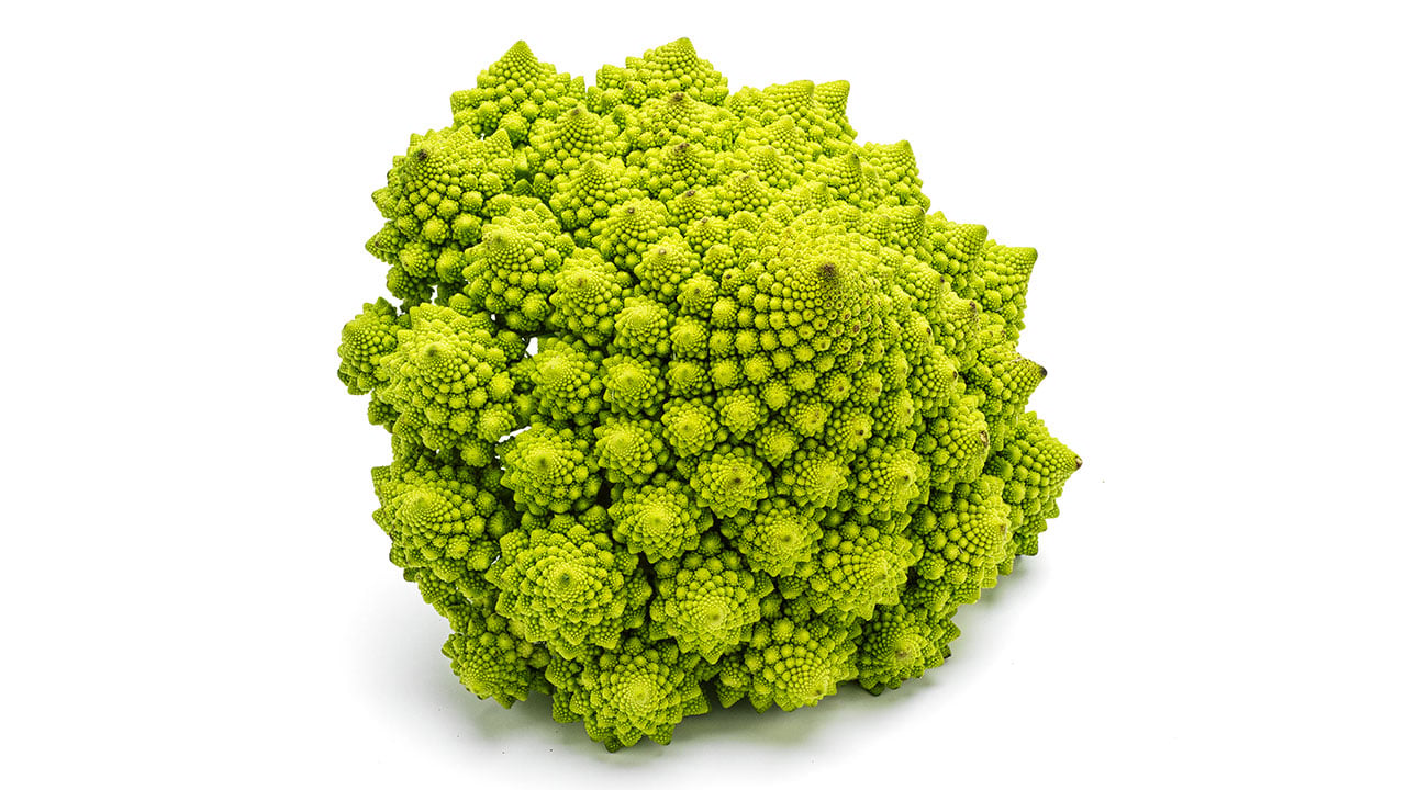 Romanesco, guide kål.
