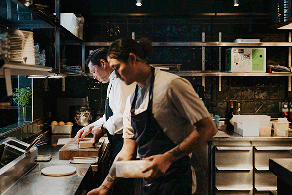 Stjärnkocken Danyel Couet, Allegrine, älskar att vara i köket. 