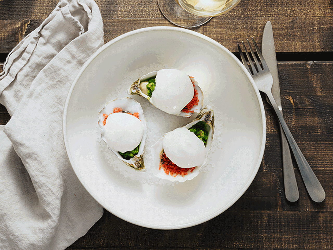 Recept "Ostron med grillad jalapeno" av Danyel Couet.