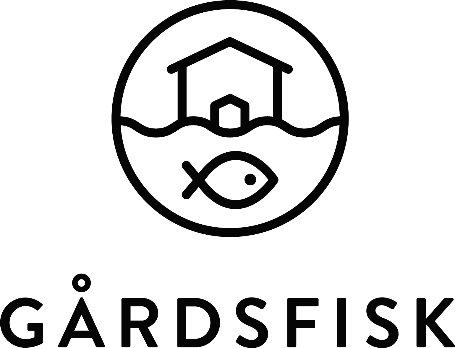 Logotyp för GÅRDSFISK Logotyp för GÅRDSFISK
