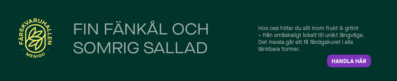 Färskvaruhallens utvalda produkter i juli