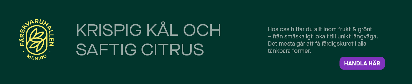 Färskvaruhallens utvalda produkter i december