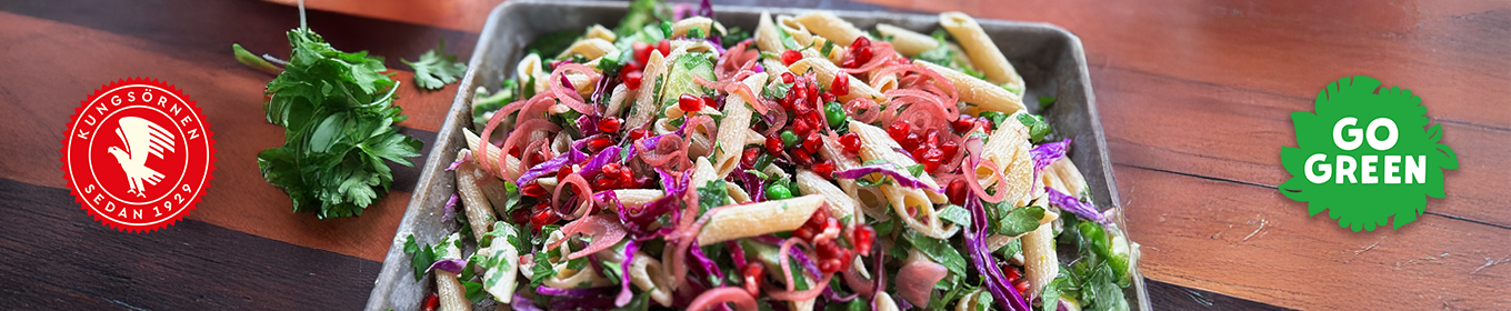 Svensk pasta och formbar vegofärs från Lantmännen Cerealia