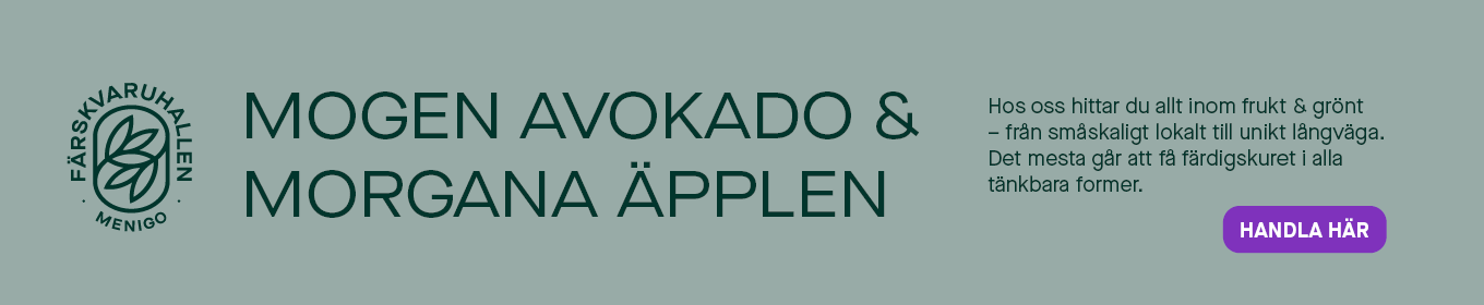 Färskvaruhallens utvalda produkter i februari