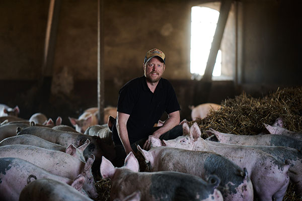 Johan Nilsson, ägare Rosersbergs gård.