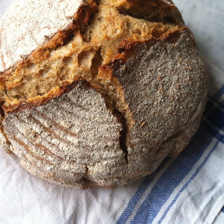 Bröd gjort på kulturspannmål från Warbo Kvarn. 