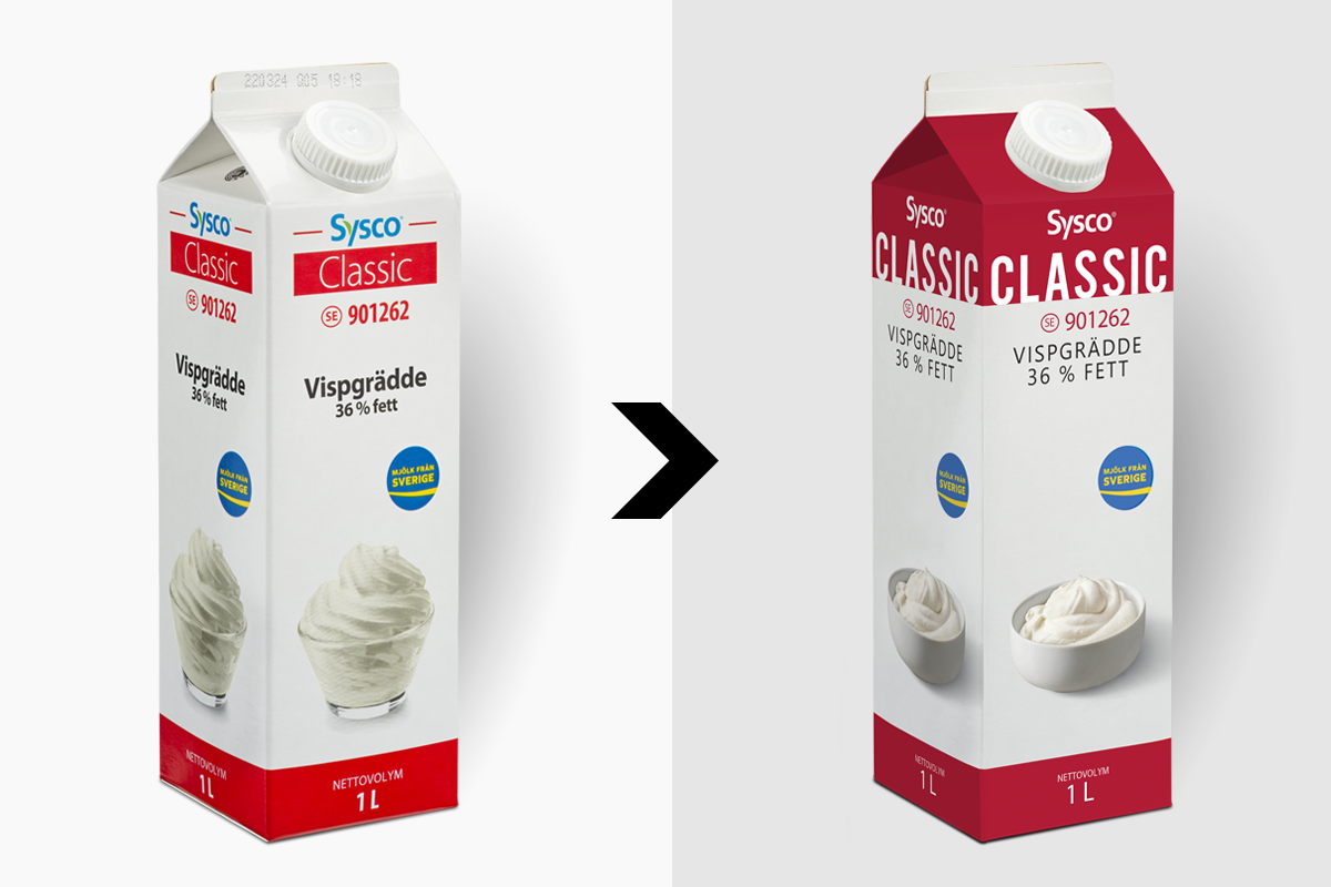 Vispgrädde Sysco Classic