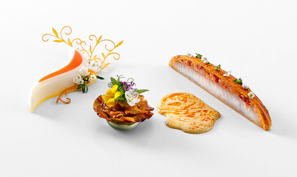 Teams Swedens fantastiska tävlingsrätter i Marseille 2026. 