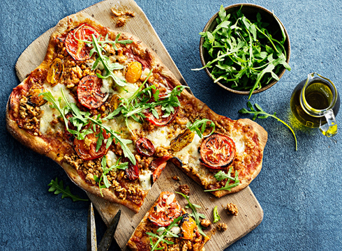 Pizza med smak av pesto [Kronfågel]