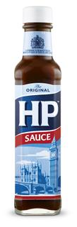 HP Sauce glasflaska