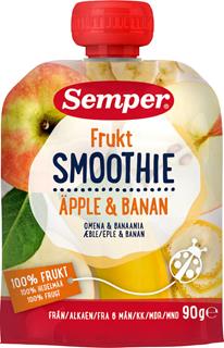 Frukt Smoothie Äpple & Banan 6 Mån