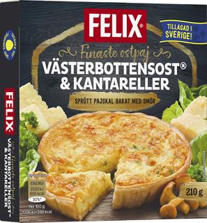 Paj Västerbottenost & Kantareller