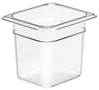 Kantin Polykarbonat Transparent GN 1/6x150mm 2,2L