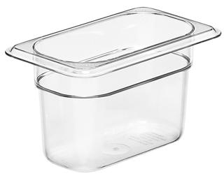 Kantin Polykarbonat Transparent GN 1/9x100mm 
0,85L